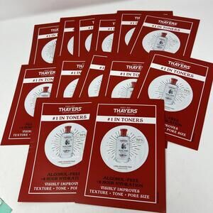 13 X  Thayers Natural Remedies Facial Toner 1 Ct Pad - J73